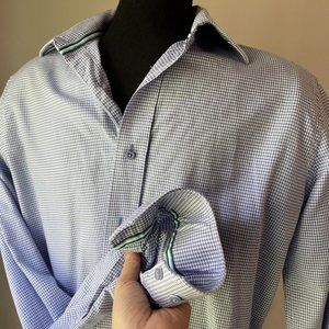 Saks Fifth RED Trim Fit 15/5 - 34/35 Button Shirt